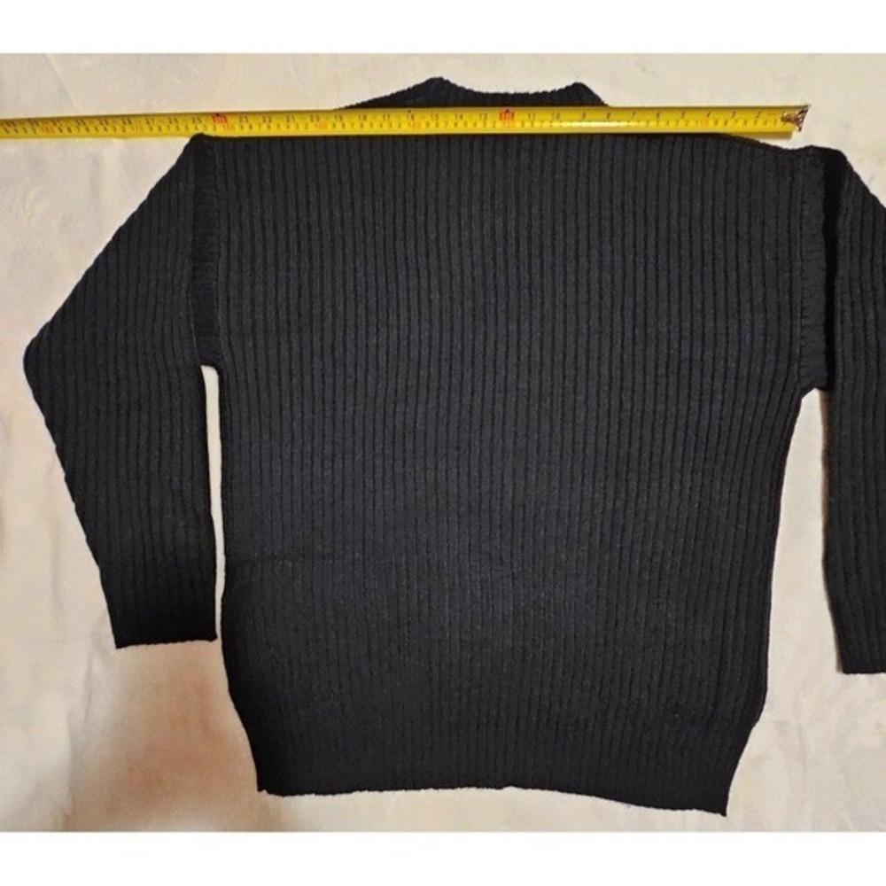 Albert New York Charles London Black XL Sweater - Picture 7 of 10